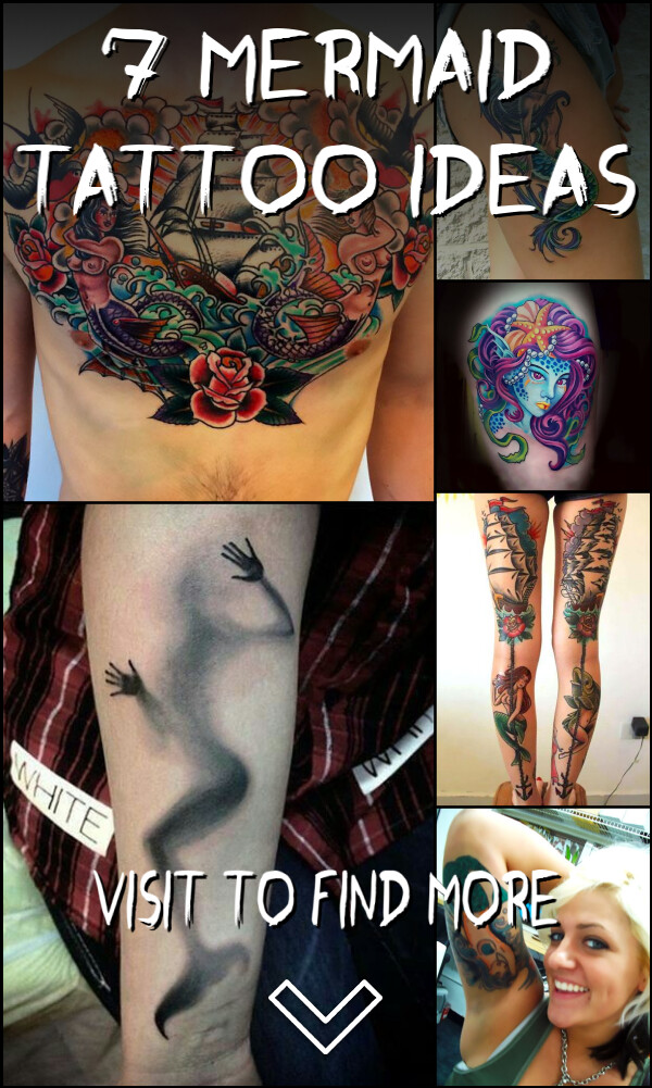 7 Mermaid Tattoo Ideas