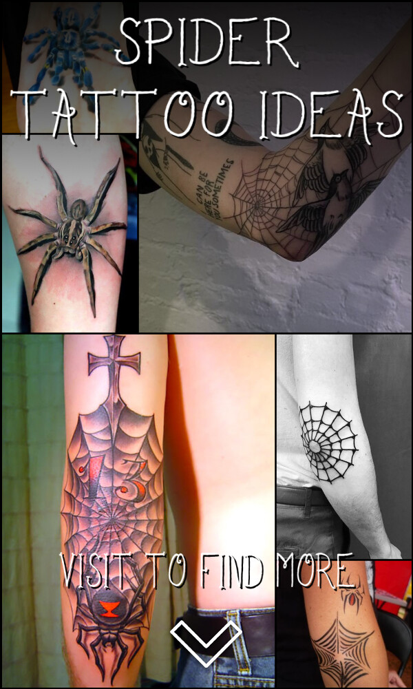 58 Spider Tattoo Ideas