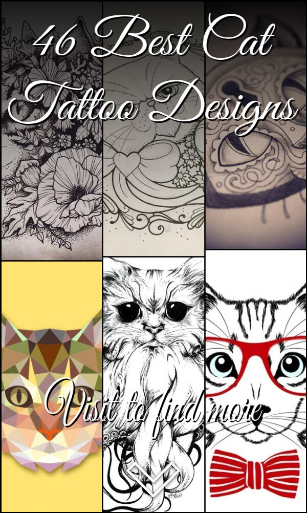 46 Best Cat Tattoo Designs