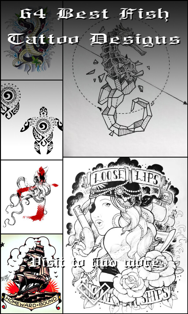 64 Best Fish Tattoo Designs