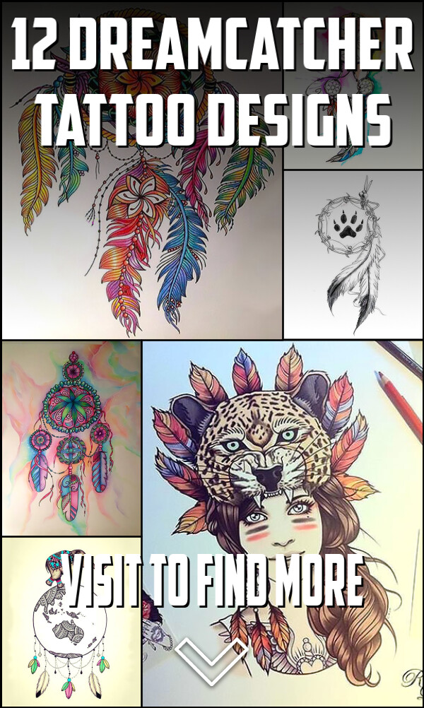 12 Dreamcatcher Tattoo Designs