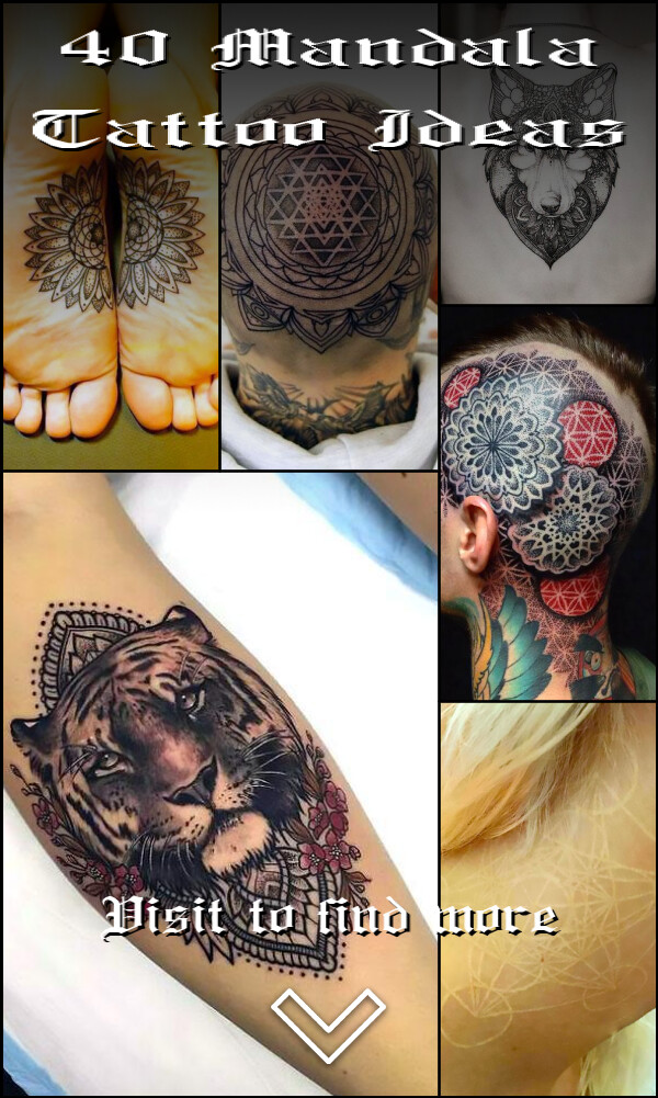 40 Mandala Tattoo Ideas