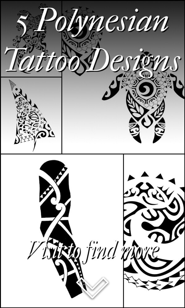 5 Polynesian Tattoo Designs