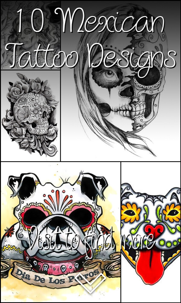 10 Mexican Tattoo Designs