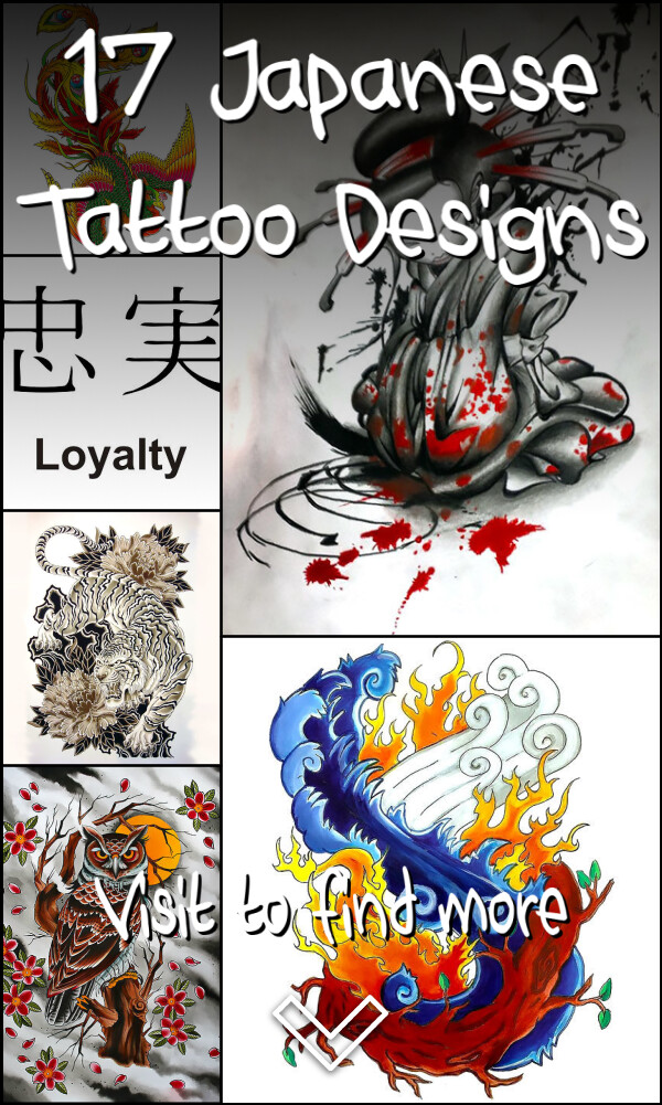 17 Japanese Tattoo Designs