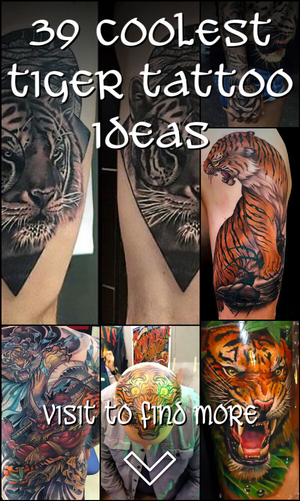 39 Coolest Tiger tattoo ideas