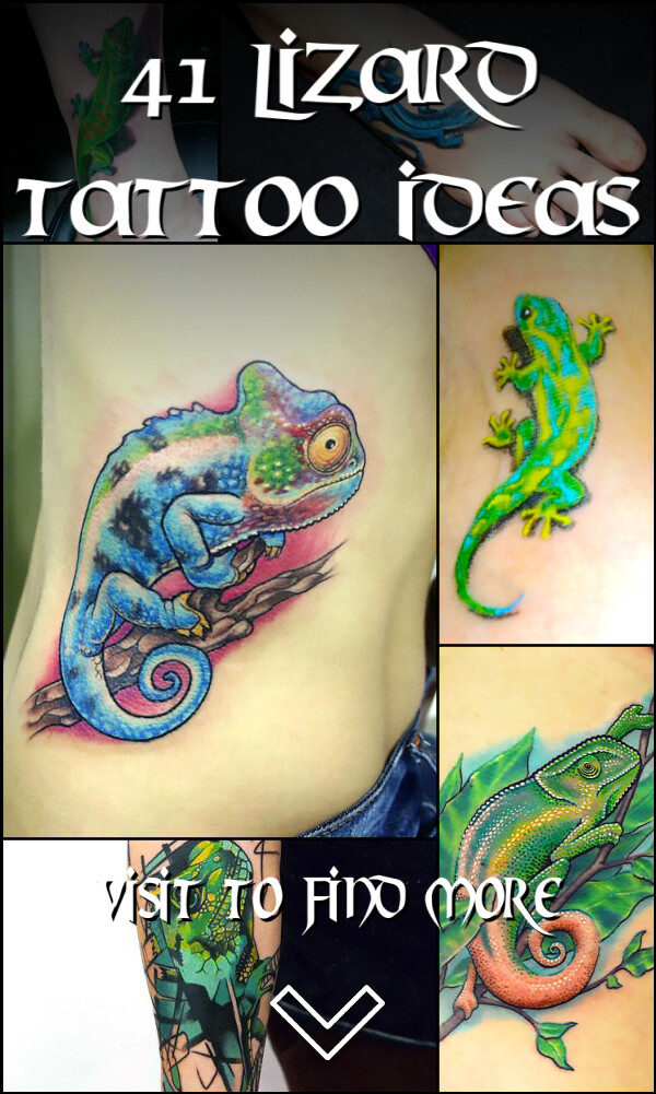 41 Lizard Tattoo Ideas