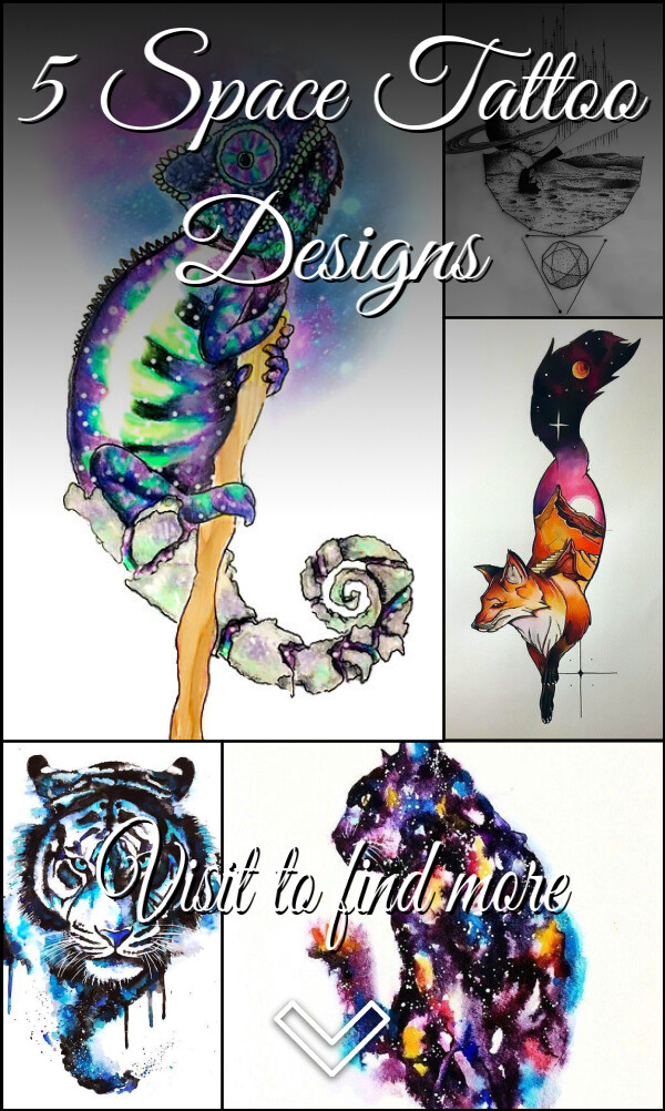 5 Space Tattoo Designs