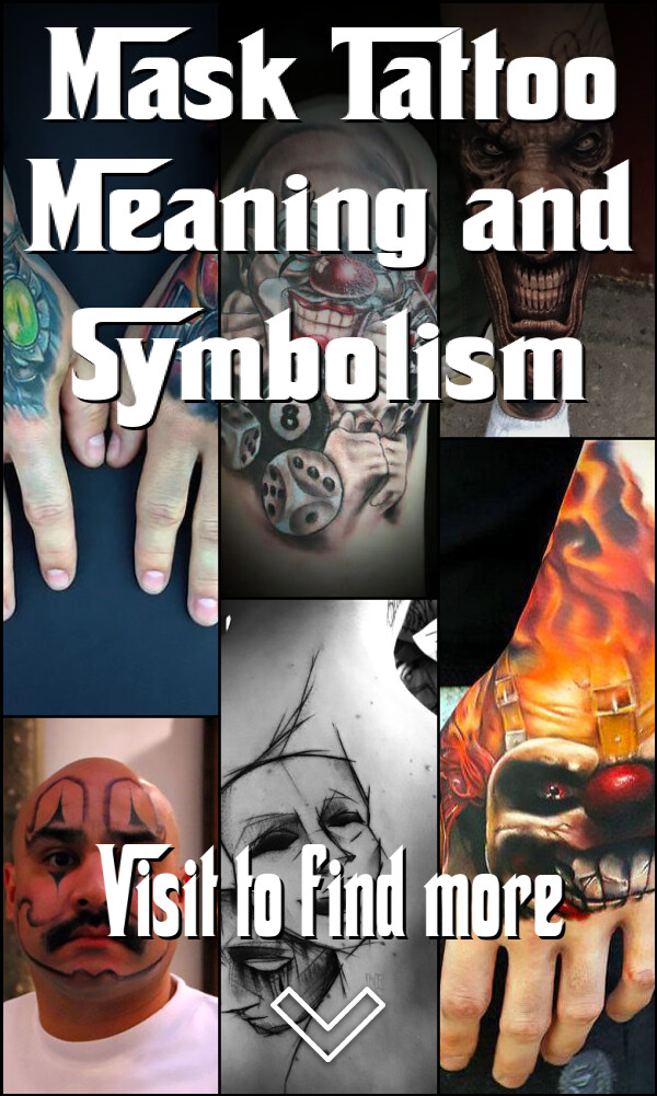 Mask Tattoo Meaning and Symbolism