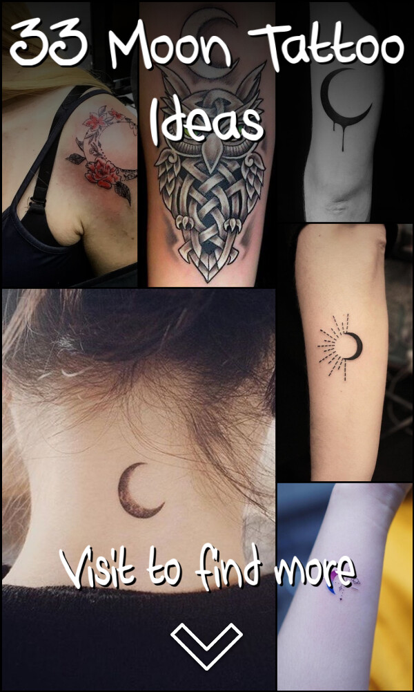 33 Moon Tattoo Ideas
