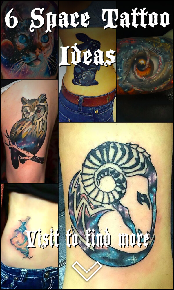 6 Space Tattoo Ideas