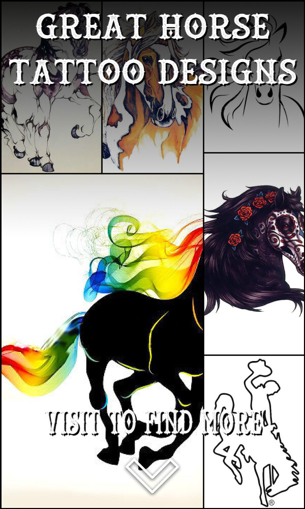39 Great Horse tattoo designs