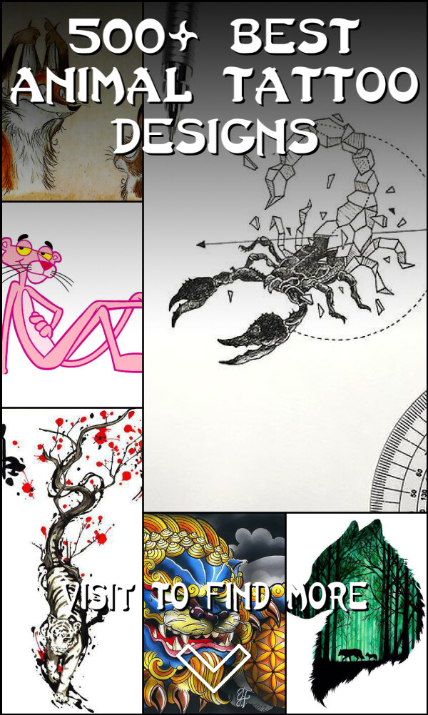 500+ Best Animal Tattoo Designs