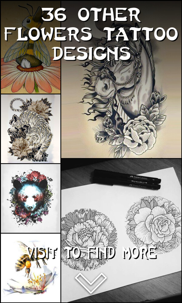 36 Other Flowers Tattoo Designs