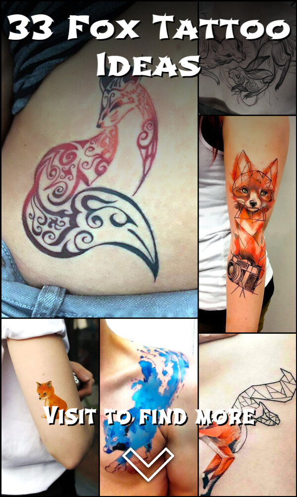 33 Fox Tattoo Ideas