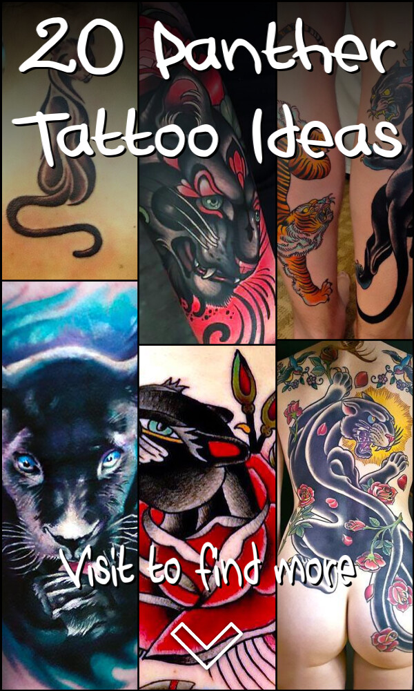 20 Panther Tattoo Ideas