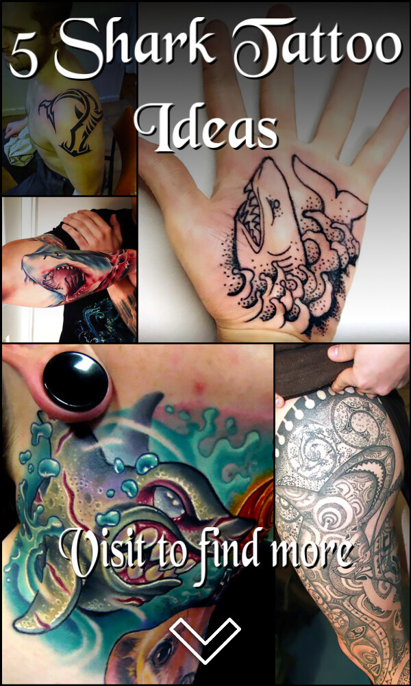5 Shark Tattoo Ideas