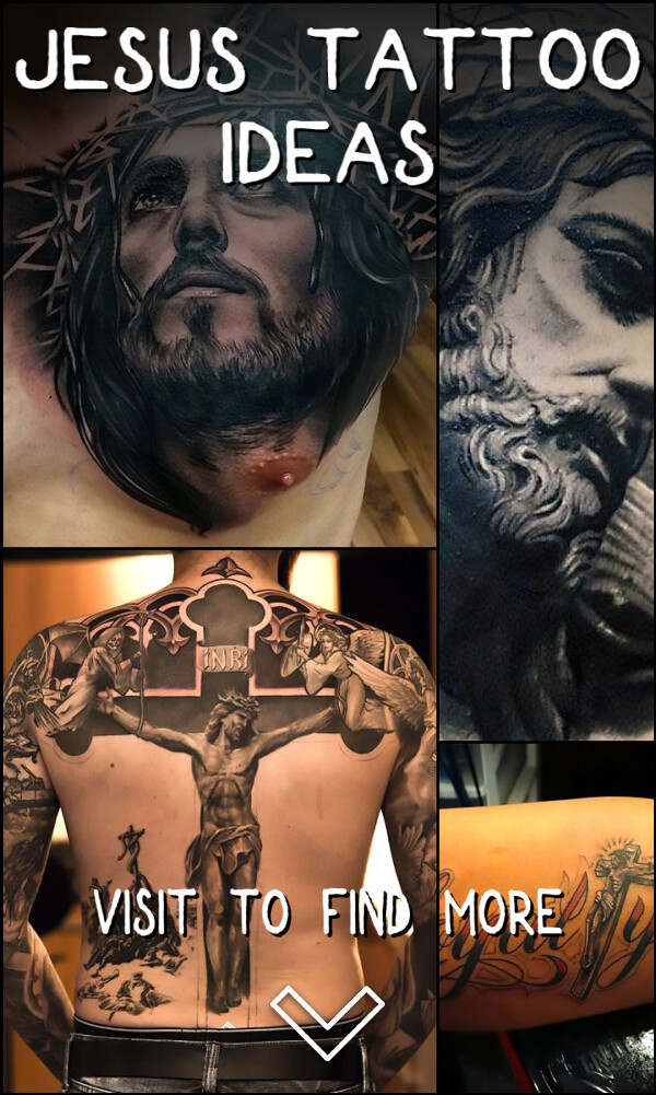 4 Jesus Tattoo Ideas
