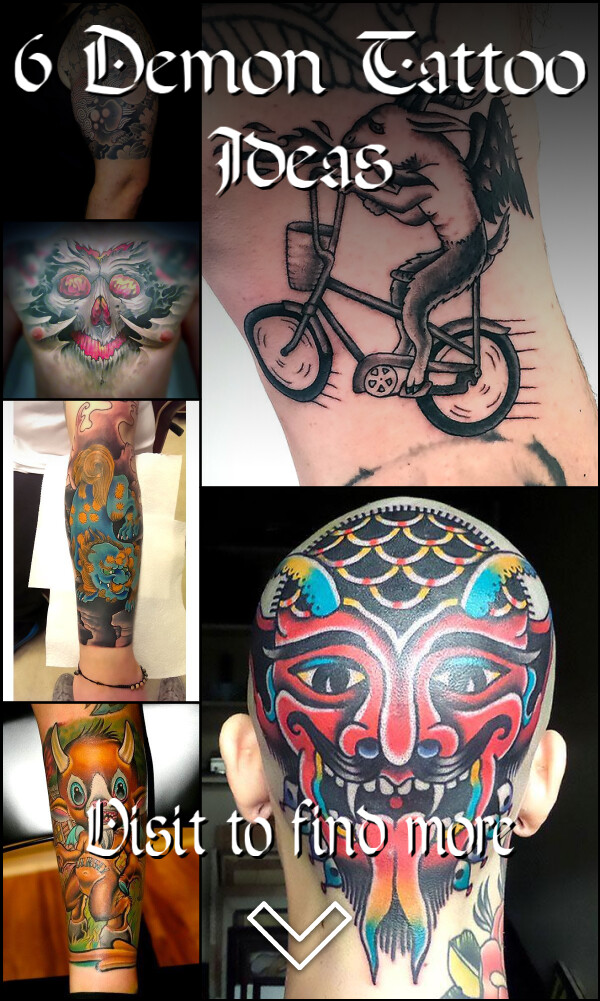 6 Demon Tattoo Ideas