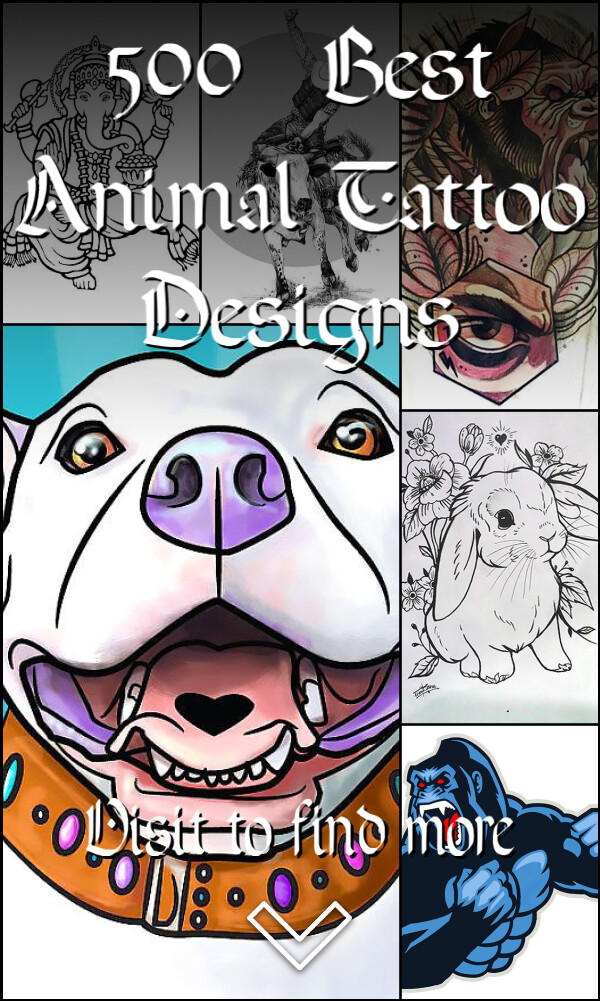 500+ Best Animal Tattoo Designs