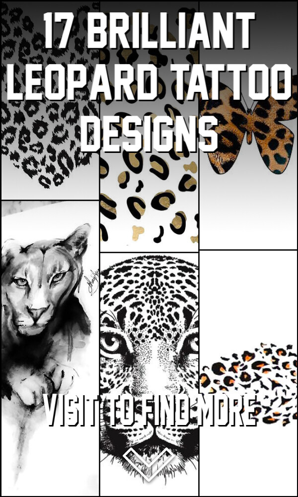 17 Brilliant Leopard Tattoo Designs