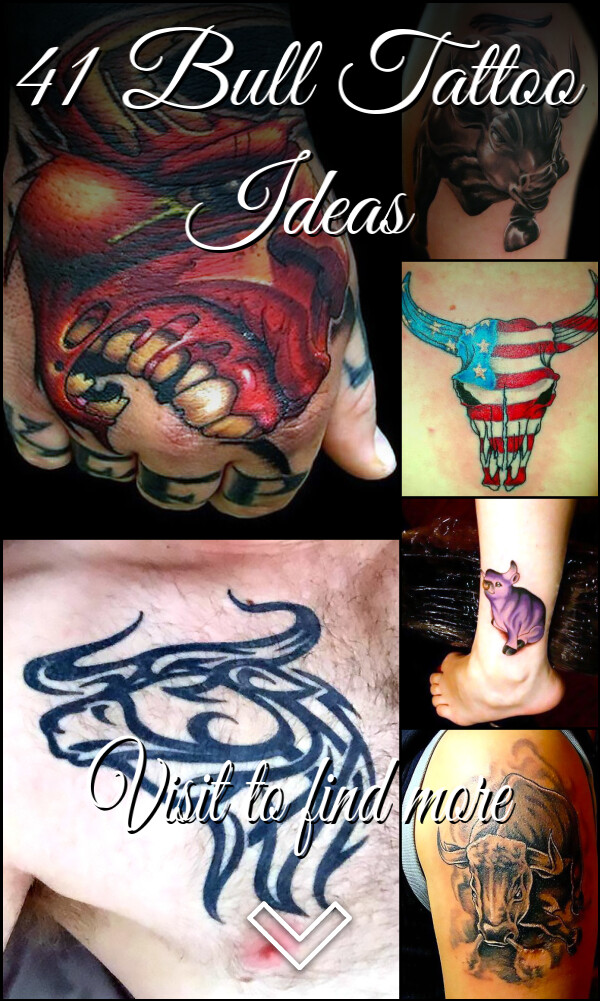 41 Bull Tattoo Ideas