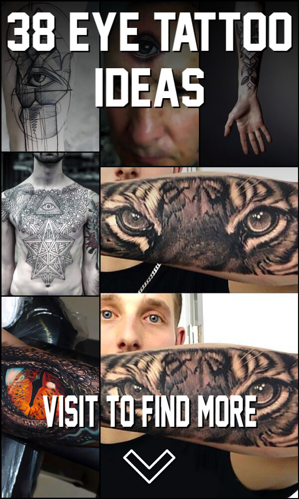 38 Eye Tattoo Ideas