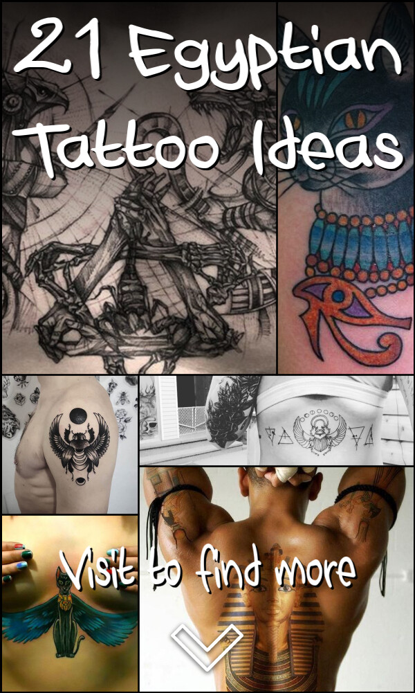 21 Egyptian Tattoo Ideas