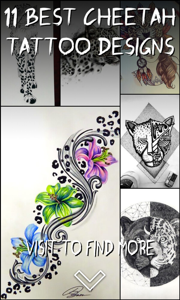 11 Best Cheetah Tattoo Designs