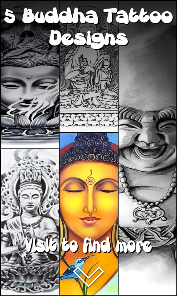 5 Buddha Tattoo Designs