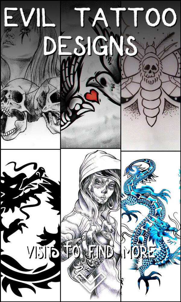 159 Evil Tattoo Designs