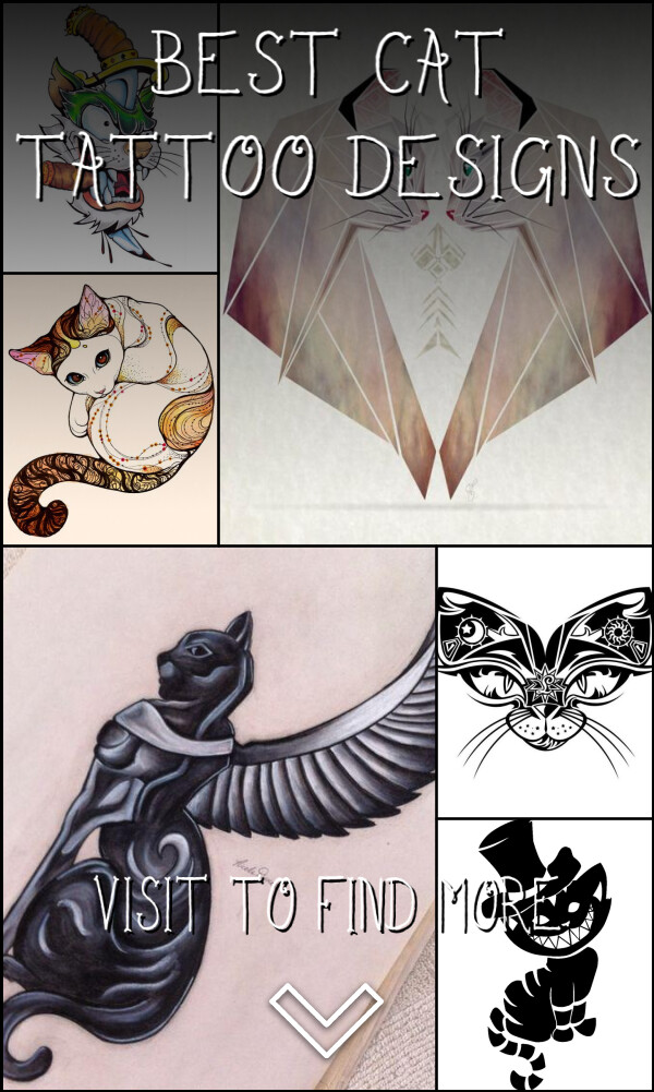 46 Best Cat Tattoo Designs