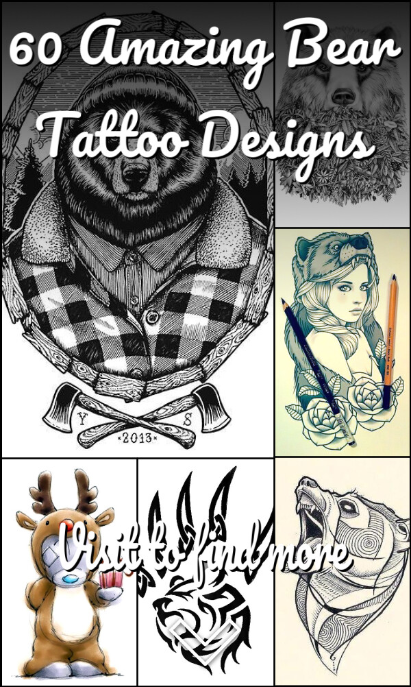 60 Amazing Bear Tattoo Designs
