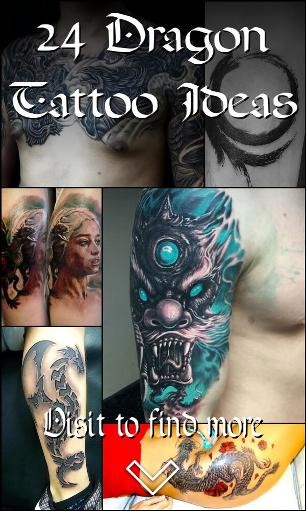 24 Dragon Tattoo Ideas