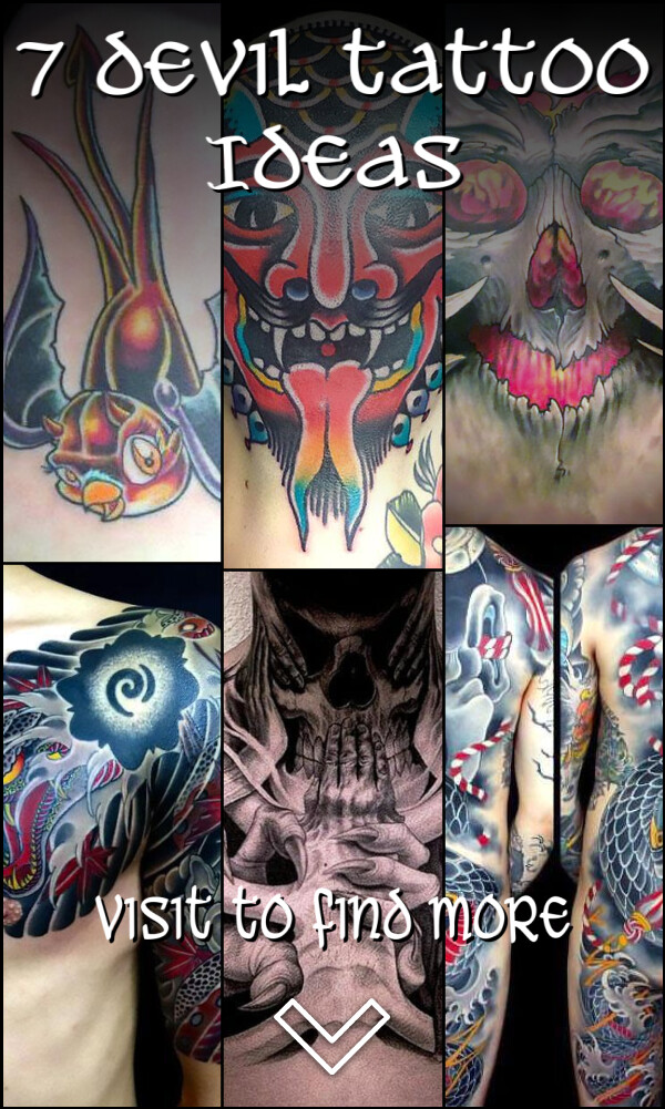7 Devil Tattoo Ideas
