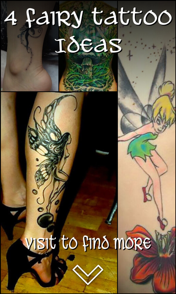 4 Fairy Tattoo Ideas