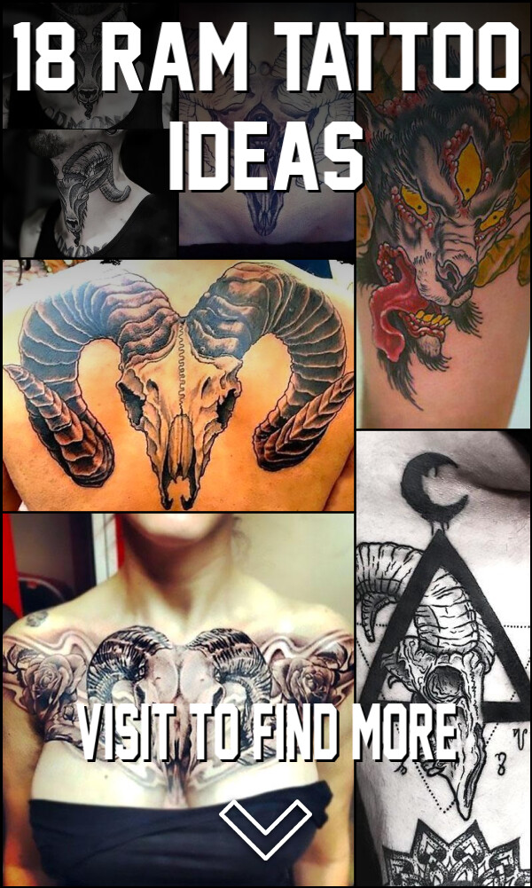 18 Ram Tattoo Ideas