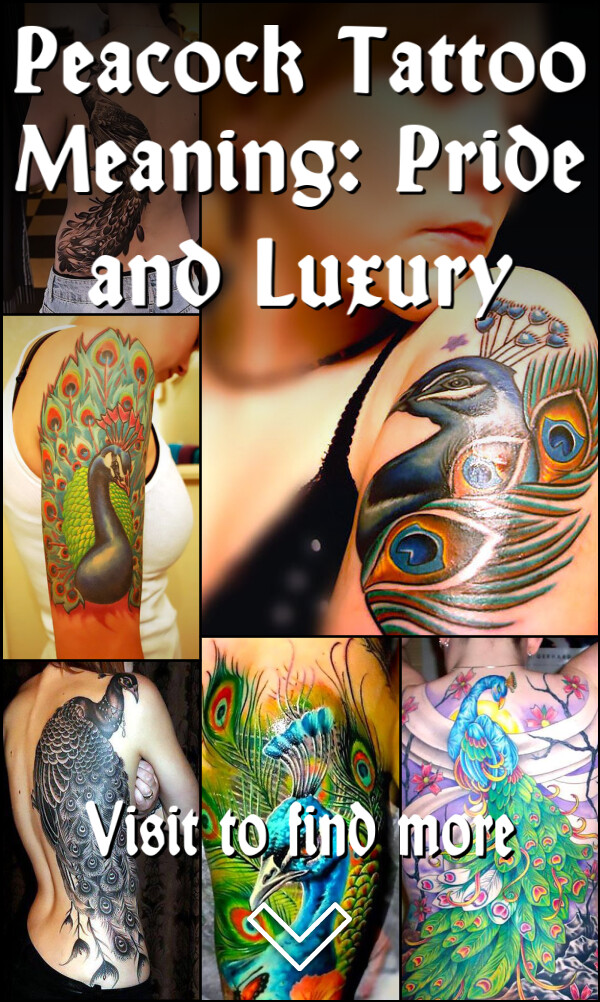 Peacock Tattoo Meaning: Pride and Luxury