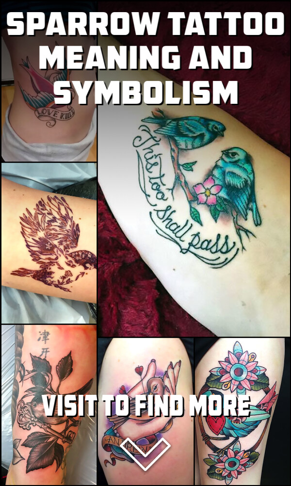 Sparrow Tattoo Meaning and Symbolism