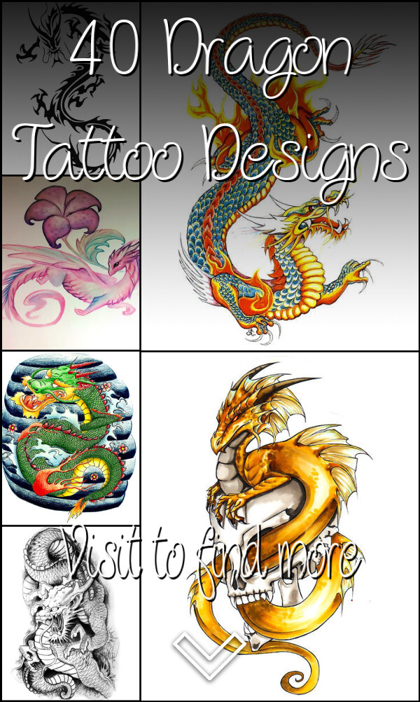 40 Dragon Tattoo Designs