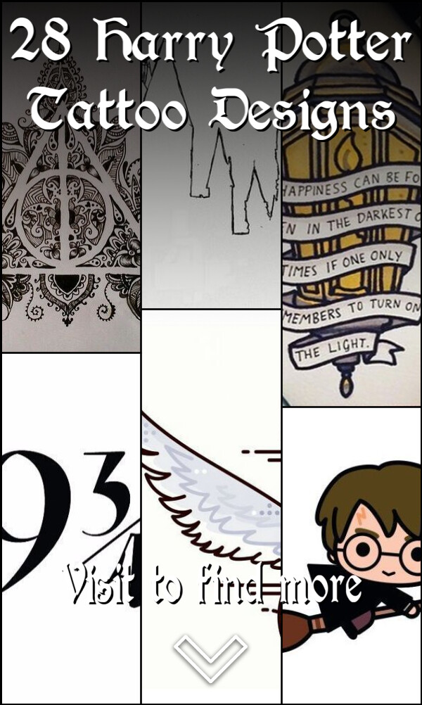 28 Harry Potter Tattoo Designs