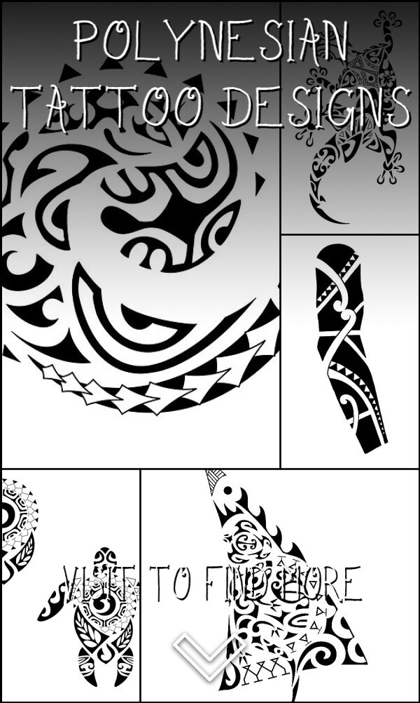 5 Polynesian Tattoo Designs