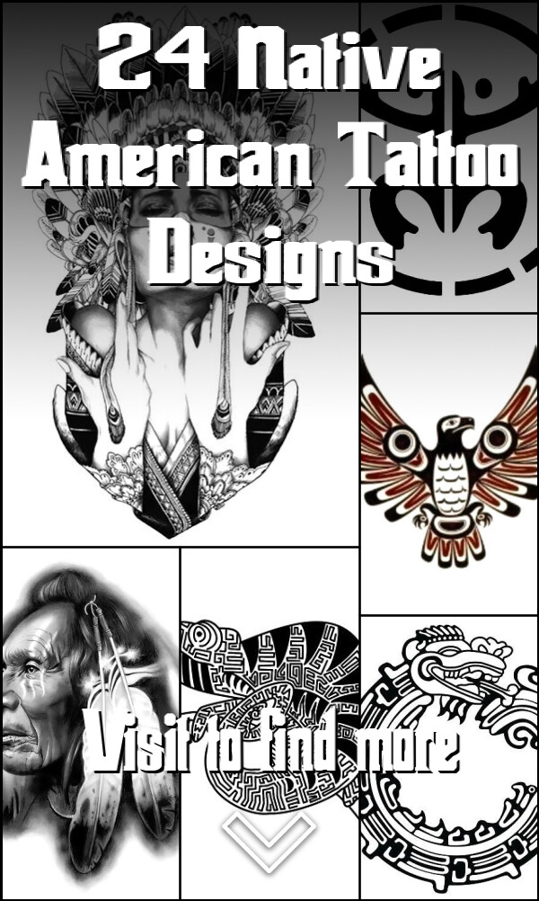 24 Native American Tattoo Designs