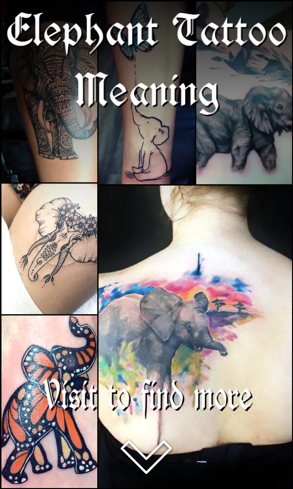 Elephant Tattoo Meaning