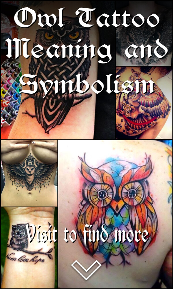 Owl Tattoo Meaning and Symbolism