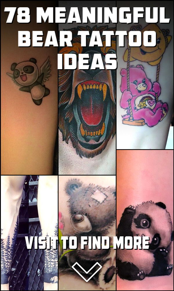 78 Meaningful Bear Tattoo Ideas