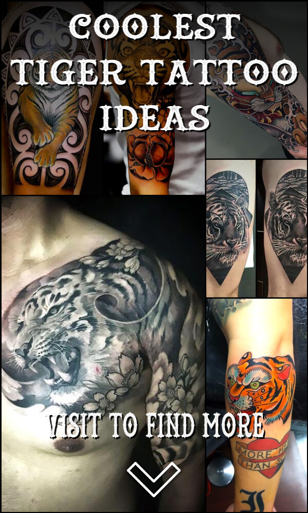39 Coolest Tiger tattoo ideas