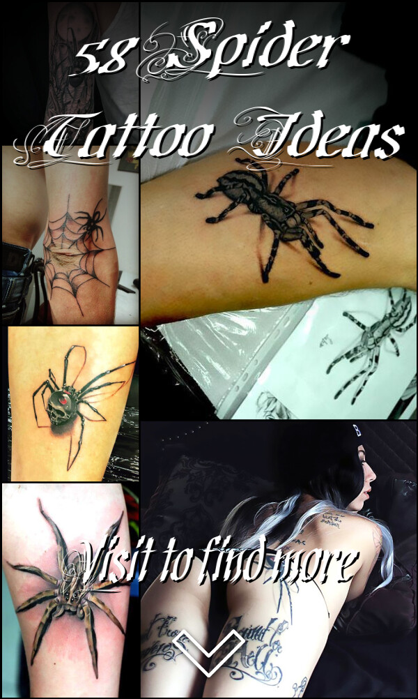 58 Spider Tattoo Ideas
