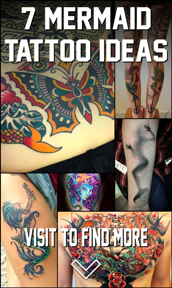 7 Mermaid Tattoo Ideas