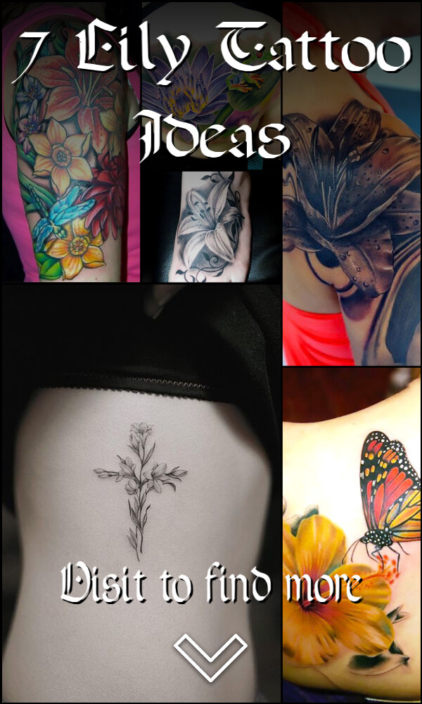 7 Lily Tattoo Ideas